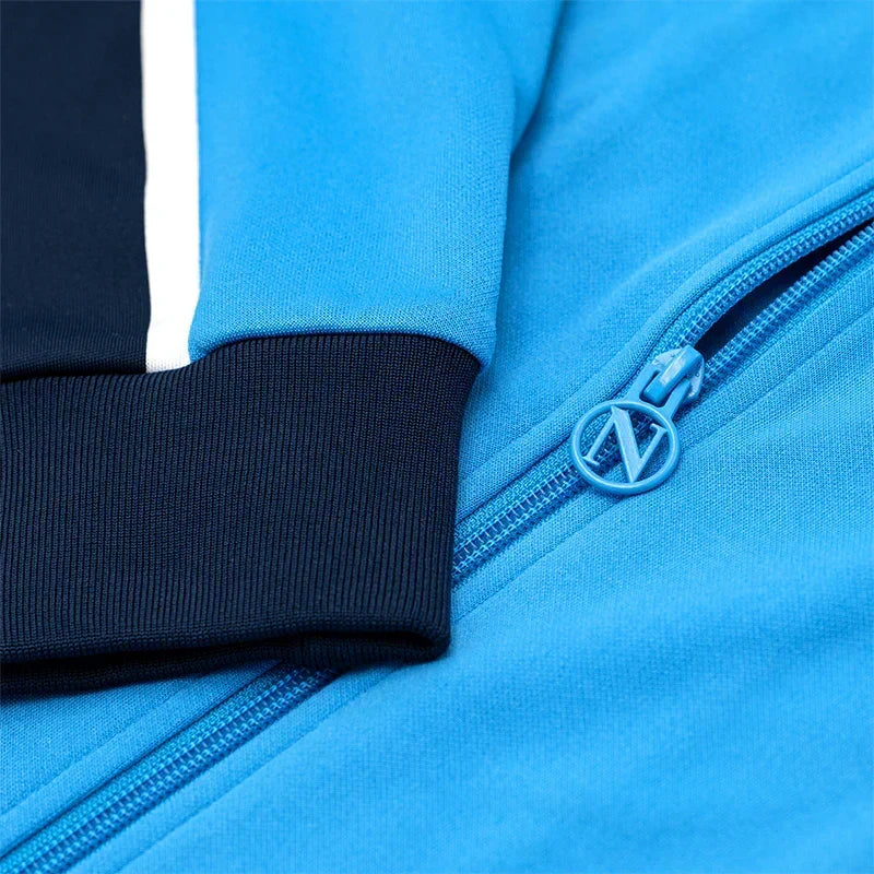 SSC Napoli Sky Blue Euro Anthem Jacket 2025/2026