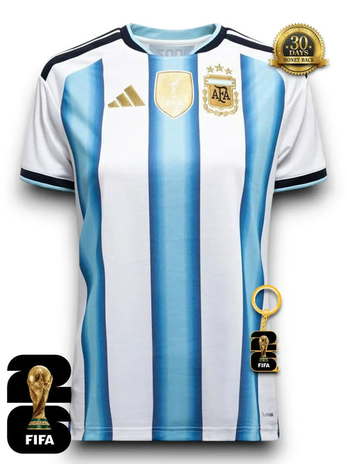 Argentina World Cup 2026 Home Jersey #10 MESSI - Women's