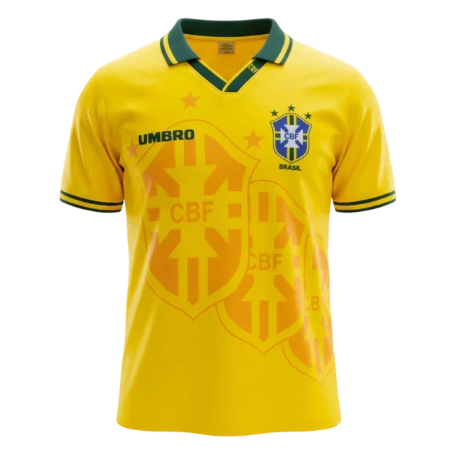 Brazil Retro 1994 Home Jersey